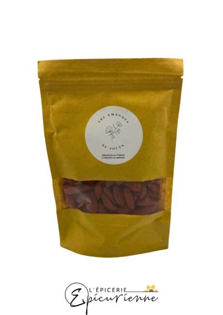 Amandes au piment rouge – Les Amandes de Sofya