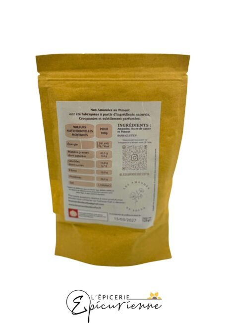 Amandes au piment rouge – Les Amandes de Sofya