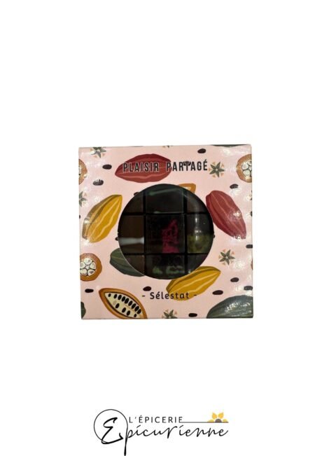 Mini coffret choco cubes 9 pièces – Plaisir Partagé