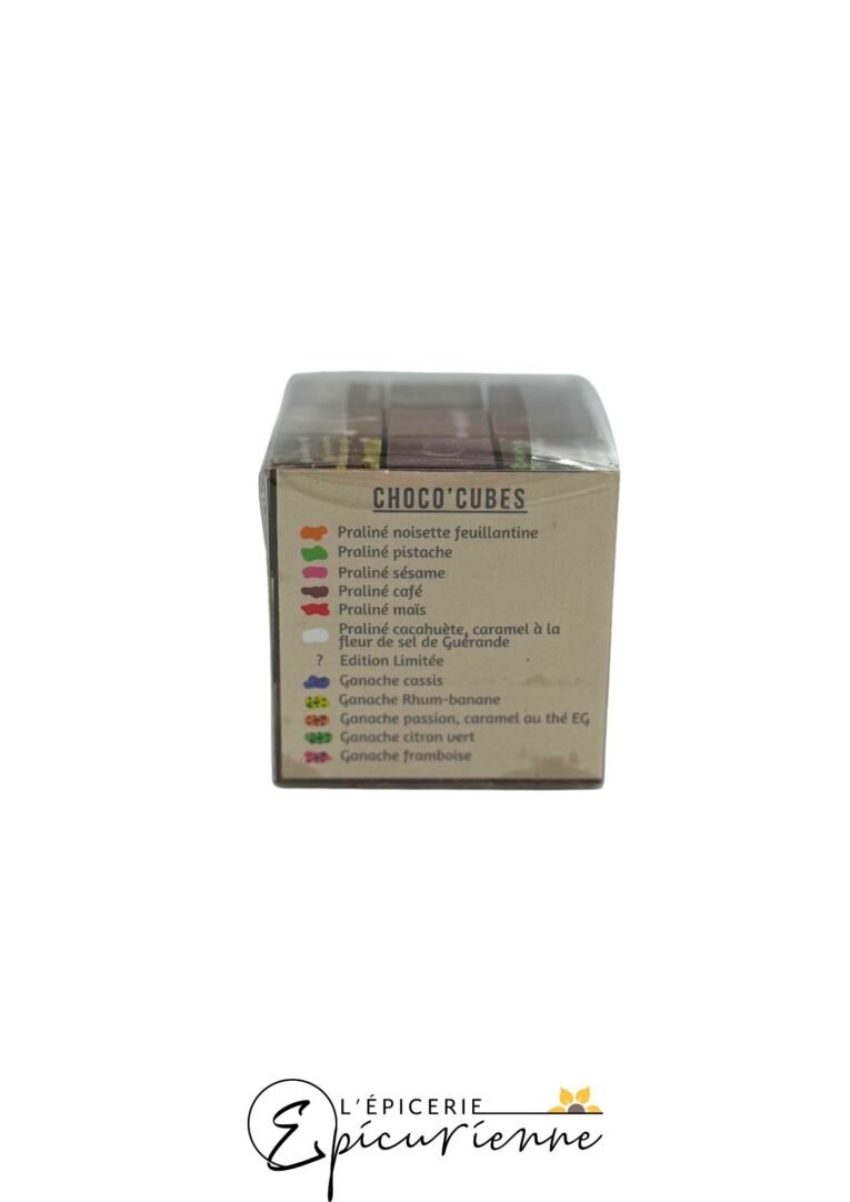 Choco cube 27 pièces – Plaisir Partagé