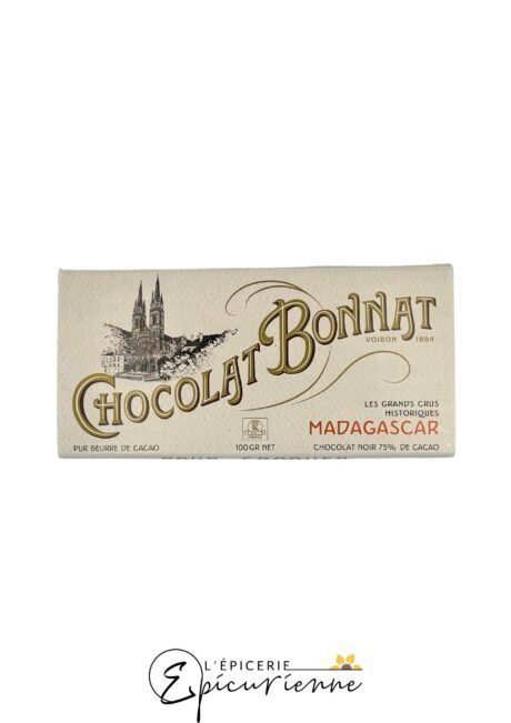 Chocolat noir Bonnat Madagascar - Tablette 100g