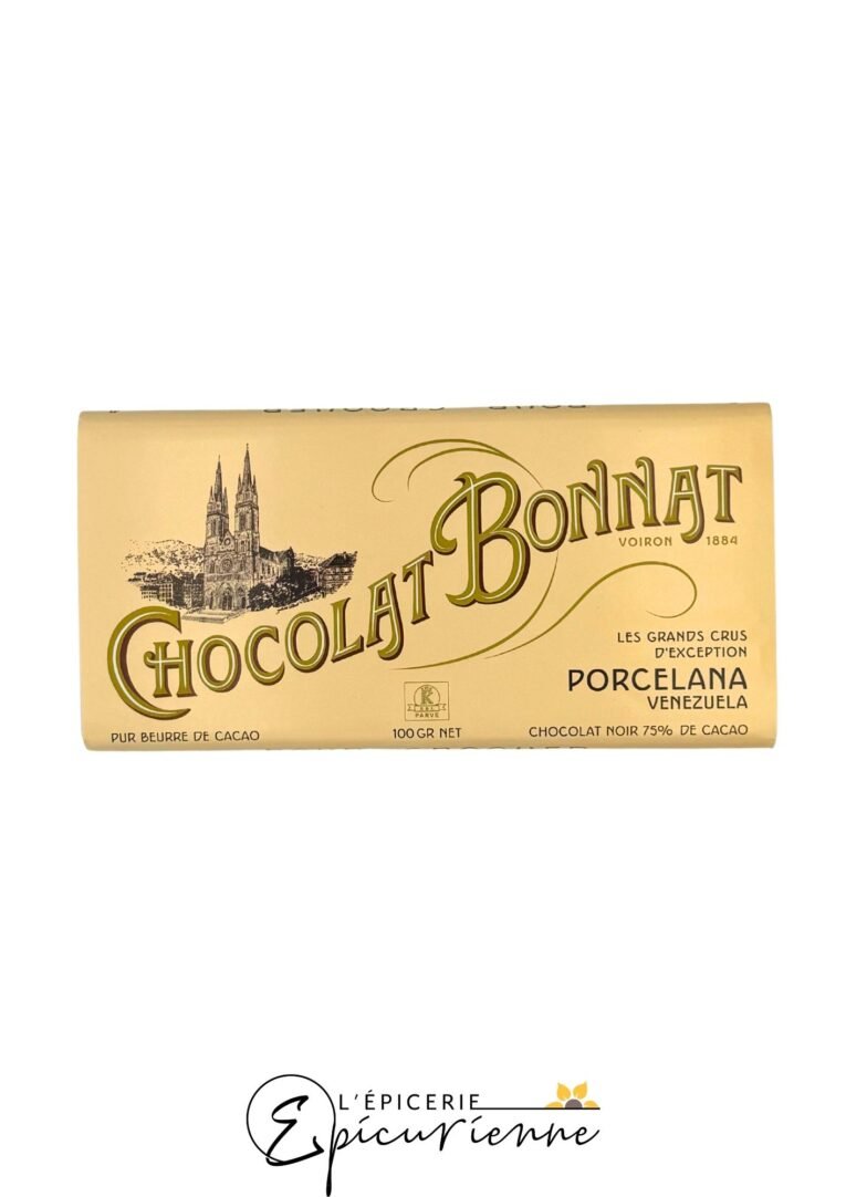 Chocolat Bonnat noir Porcelana - Tablette 100g