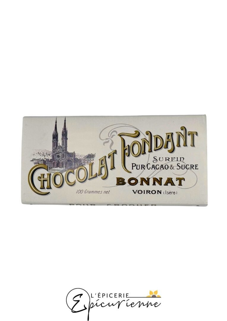 Chocolat noir Bonnat fondant - Tablette 100g