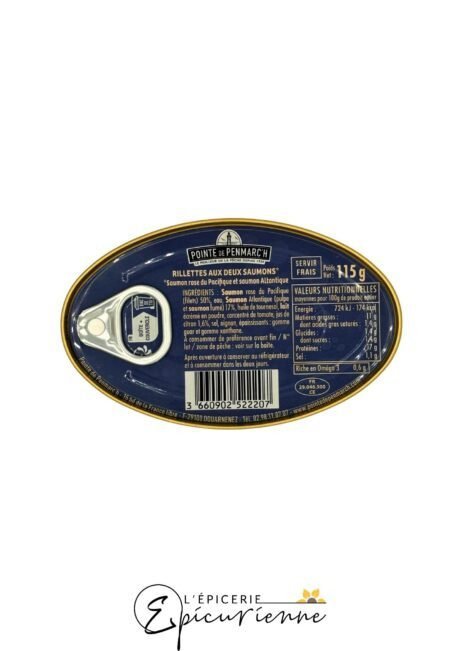 Rillettes aux deux saumons rillettes - Pointe de penmarc'h