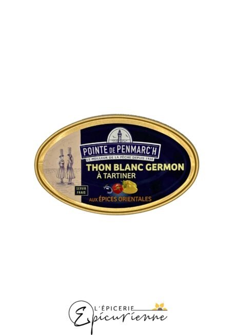 Thon blanc Germon à tartiner aux épices – Pointe de Penmarc’h
