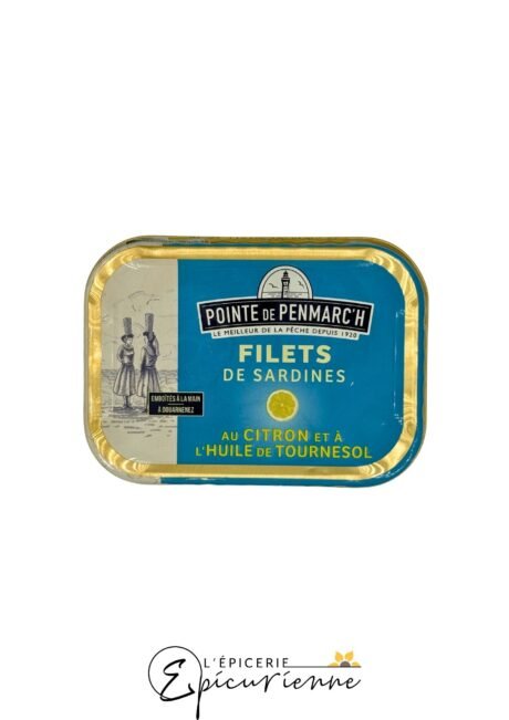 Filets de sardines au citron – Pointe de Penmarc'h