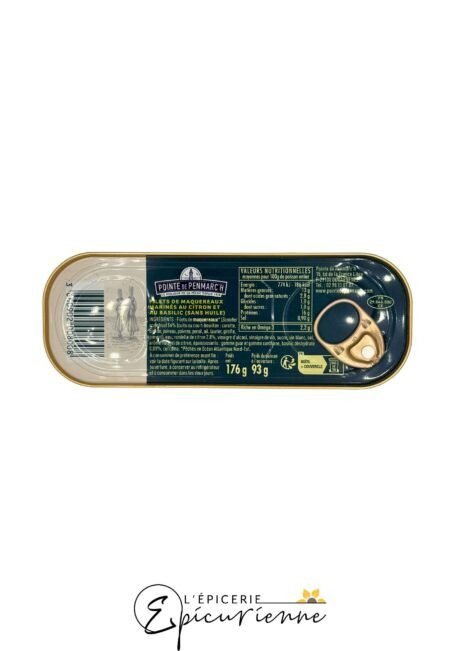 Filets de maquereaux marinés au citron – Pointe de Penmarc’h