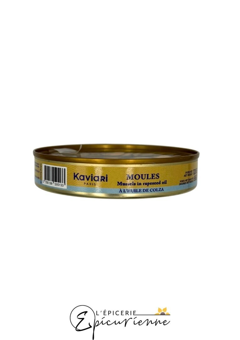 Moules à l'huile de colza - Kaviari