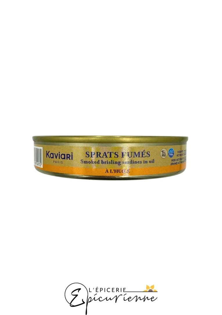 Sprats fumés à l'huile