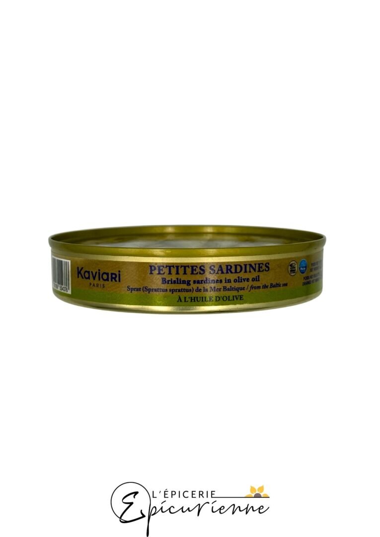 Petites sardines à l'huile d'olive – Kaviari