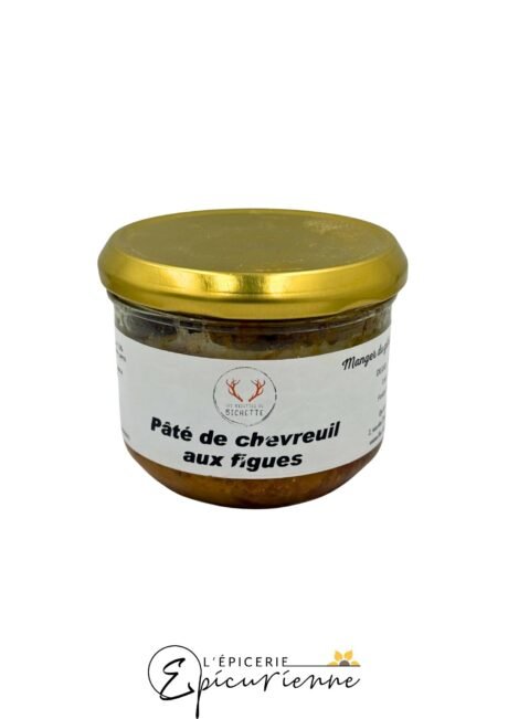 Pâté de chevreuil aux figues – Les Recettes de Bichette 180g