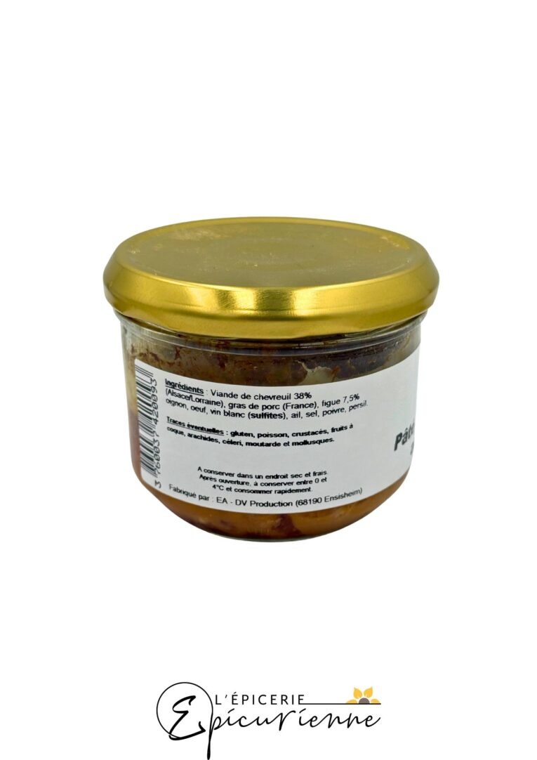 Pâté de chevreuil aux figues – Les Recettes de Bichette