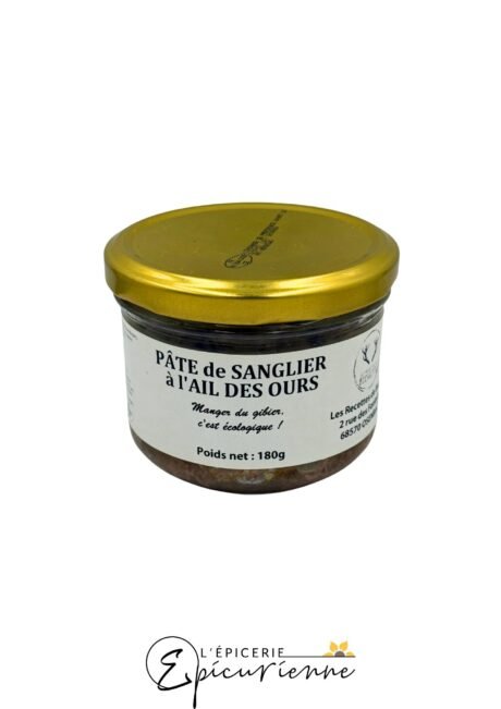 Pâté de sanglier à l'ail des ours - Les Recettes de Bichette 180g