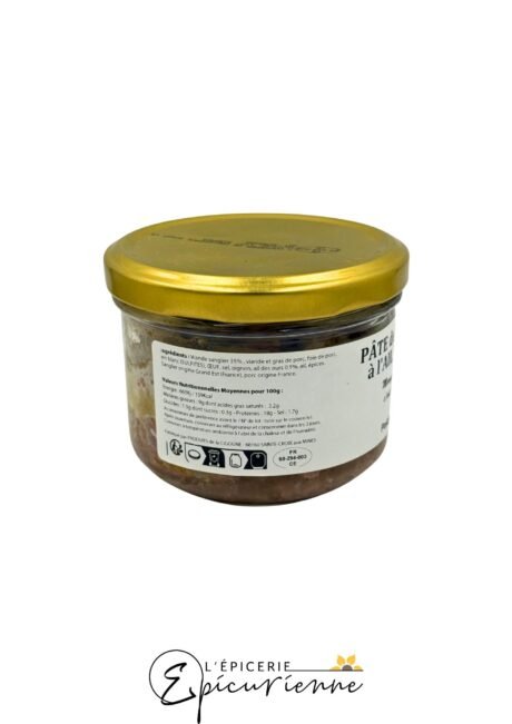 Pâté de sanglier à l'ail des ours - Les Recettes de Bichette