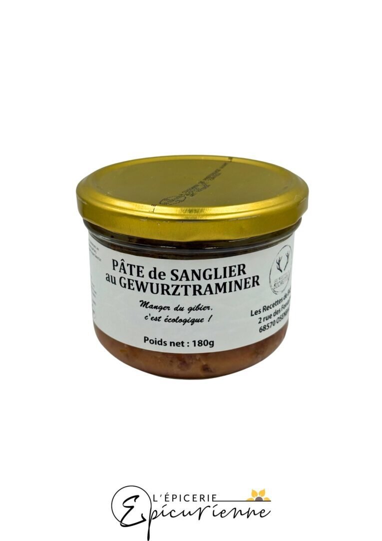 Pâté de sanglier au Gewurztraminer - Les Recettes de Bichet
