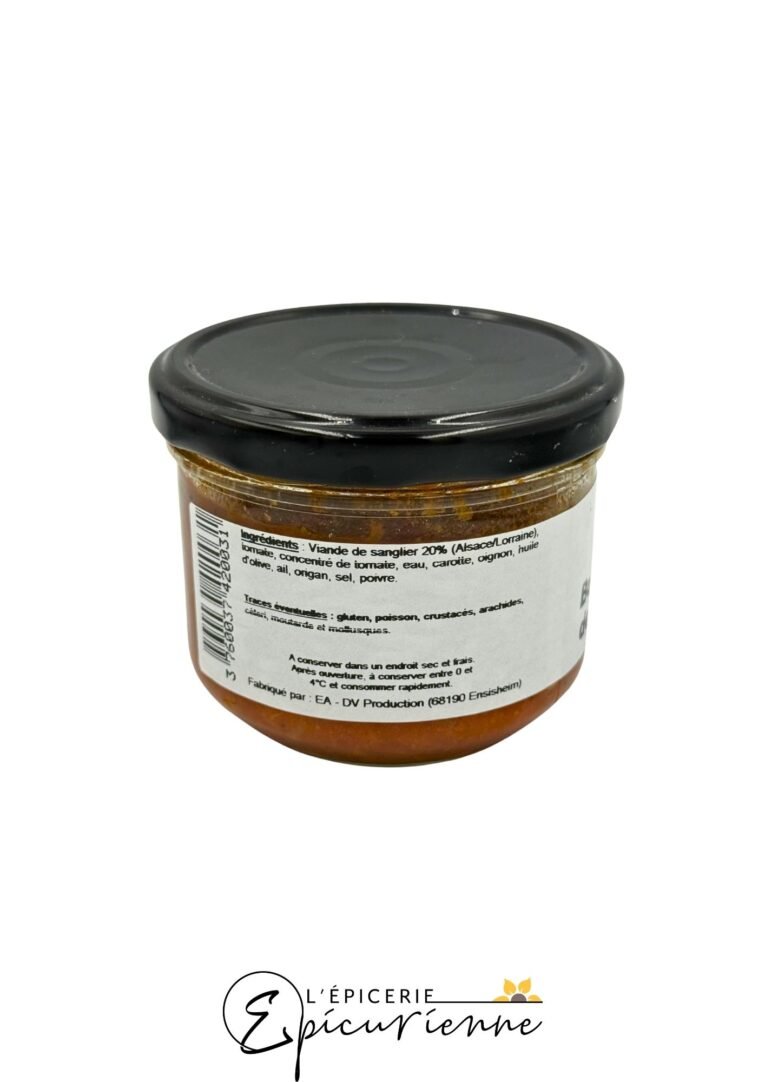 Bolognaise de sanglier – Les Recettes de Bichette