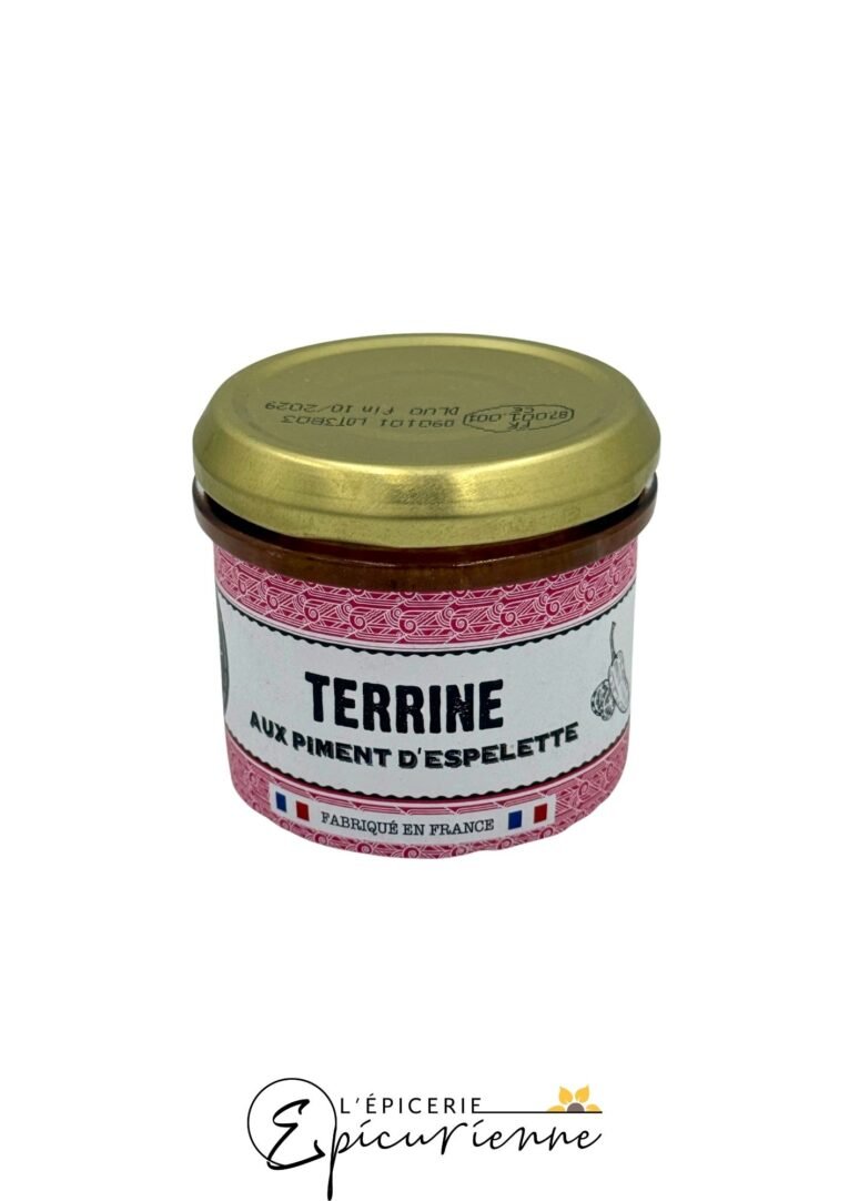 Terrine au piment d'Espelette - Picotti Picotta