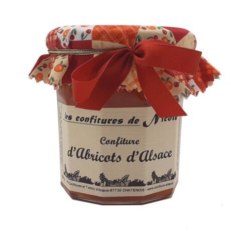 Confiture d'abricots d’Alsace - Nicole 250g