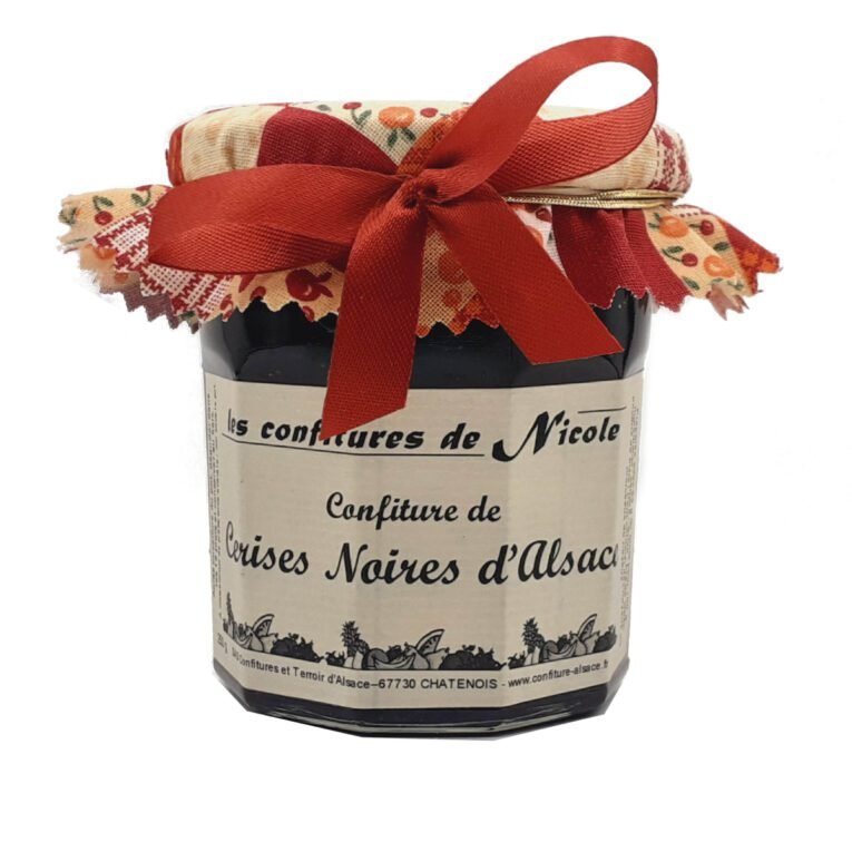 Confiture de cerise noire - Nicole 450g