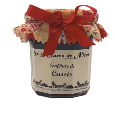 Confiture de cassis - Nicole 250g