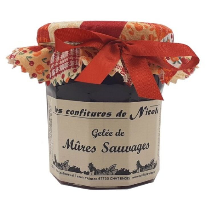 Confiture de mûre Sauvage – Nicole 250g