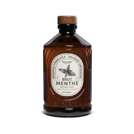 Sirop menthe brut BIO - Bacanha 400ml