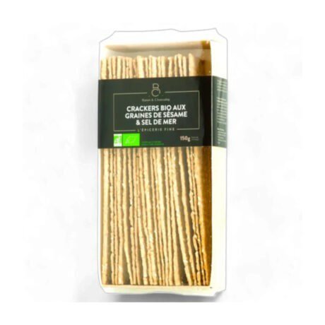 Crackers bio aux graines de sésame – Baron & Chassaing