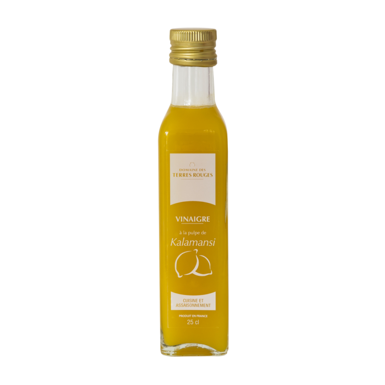 Vinaigre à la Pulpe de Kalamansi – Domaine des Terres Rouges