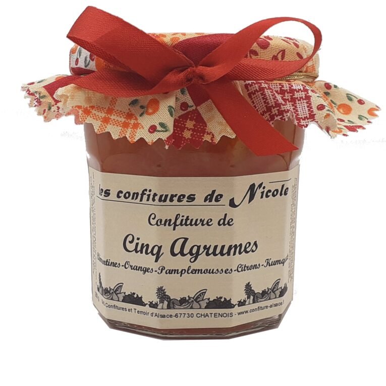 Confiture de cinq agrumes - Nicole 250g