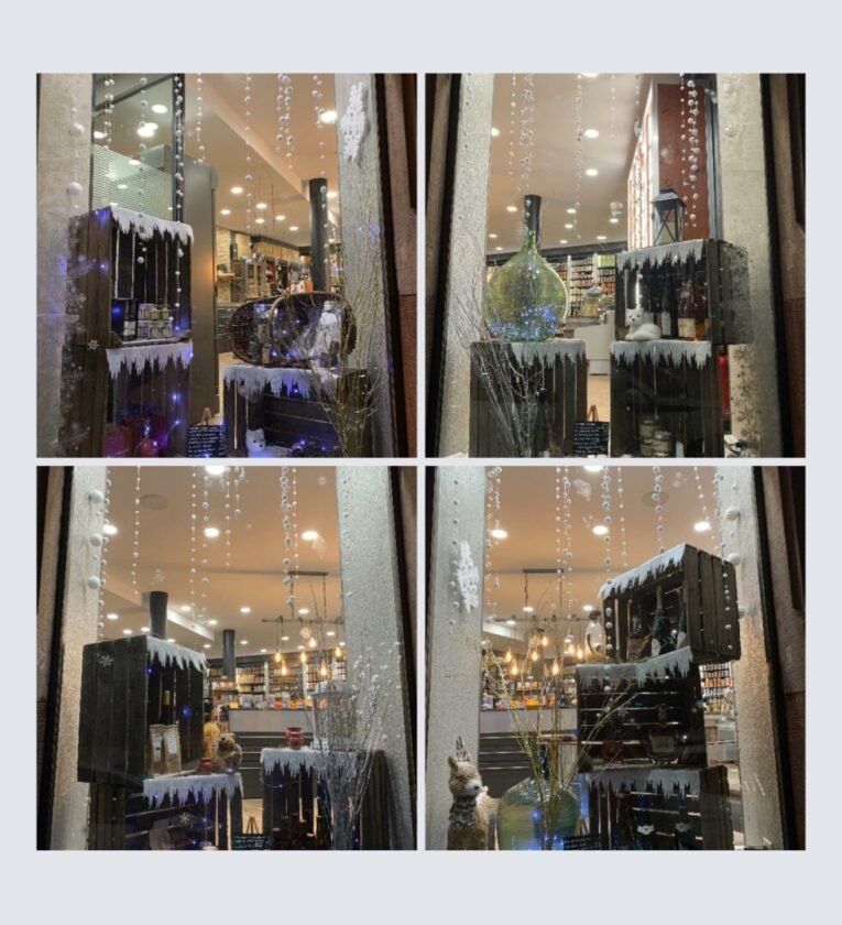Vitrine de Noël – L'Épicerie épicurienne
