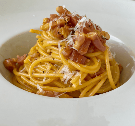 Les Carbos de Sandra (Pâtes à la carbonara traditionnelle)