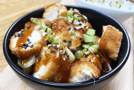 Poulet croustillant au sésame