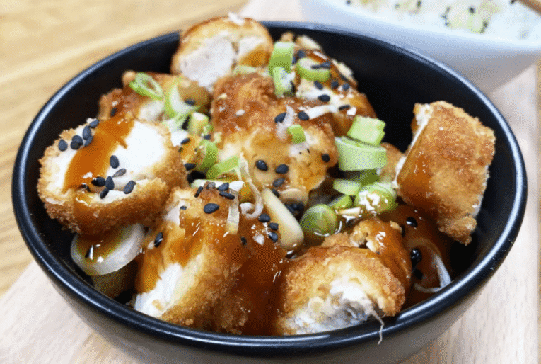 Poulet croustillant au sésame