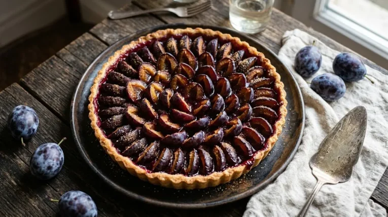 Tarte aux quetsches alsacienne : la recette de la fin d'été